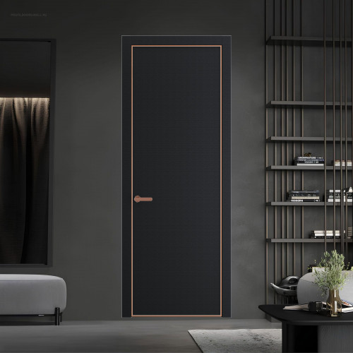 1 PE.O Блэк Элегант вставка Глухая кромка Медь ProfilDoors Orange
