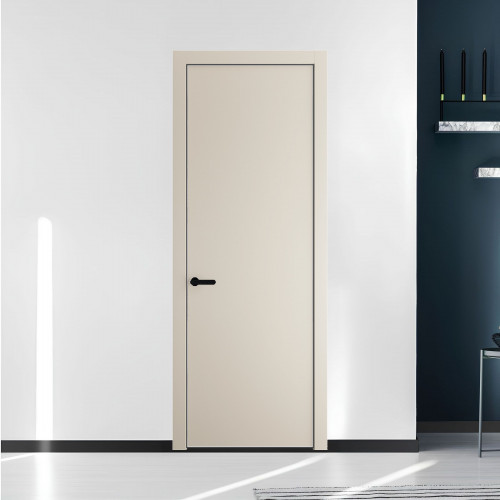 1 PE.O Кремовая Магнолия вставка Глухая кромка Черный муар ProfilDoors Orange