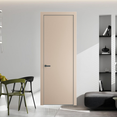 1 PE.O Магнолия вставка Глухая кромка Серая ночь ProfilDoors Orange