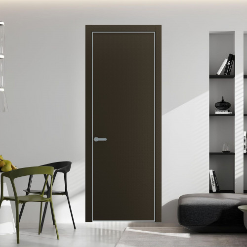 1 PE.O Перламутр Бронза Элегант вставка Глухая кромка Серебро ProfilDoors Orange