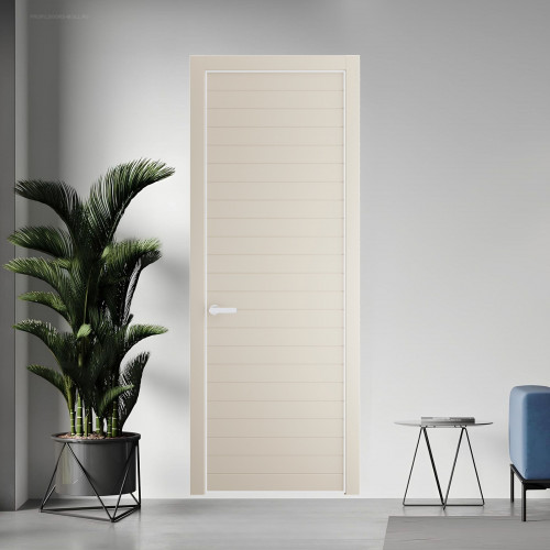 41 PE.O Кремовая Магнолия вставка Глухая кромка Вайт ProfilDoors Orange
