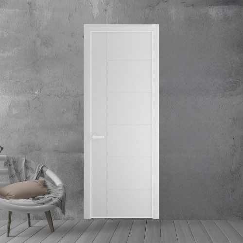 44 PE.O Крем Вайт вставка Глухая кромка Вайт ProfilDoors Orange