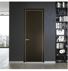 47 PE.O Перламутр Бронза вставка Глухая кромка Никель ProfilDoors Orange