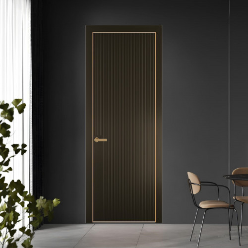 48 PE.O Перламутр Бронза вставка Глухая кромка Золото ProfilDoors Orange