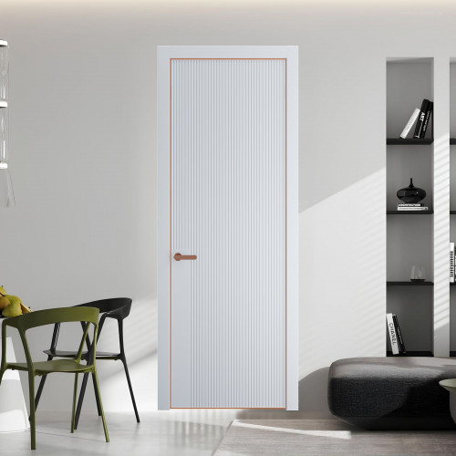 48 PE.O Вайт вставка Глухая кромка Медь ProfilDoors Orange