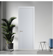 48 PE.O Вайт вставка Глухая кромка Никель ProfilDoors Orange