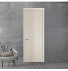 49 PE.O Кремовая Магнолия вставка Глухая кромка Никель ProfilDoors Orange