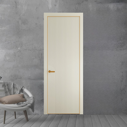 49 PE.O Перламутр Белый вставка Глухая кромка Бронза ProfilDoors Orange