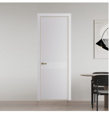51 PE.O Крем Вайт вставка Глухая кромка Шампань ProfilDoors Orange