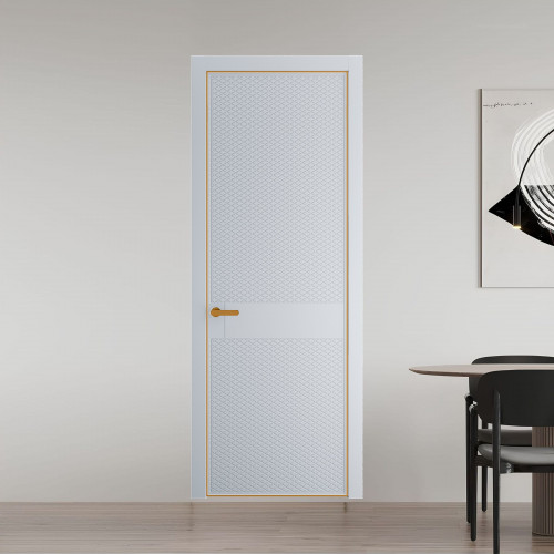 51 PE.O Лайт Грей вставка Глухая кромка Бронза ProfilDoors Orange