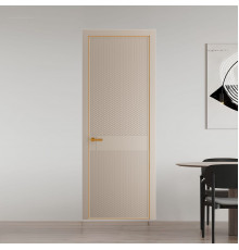 51 PE.O Сэнд вставка Глухая кромка Бронза ProfilDoors Orange
