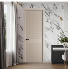 51 PE.O Сэнд вставка Глухая кромка Черный муар ProfilDoors Orange