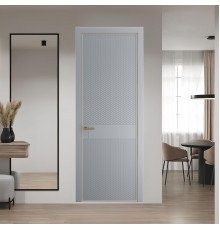 51 PE.O Смоки вставка Глухая кромка Шампань ProfilDoors Orange