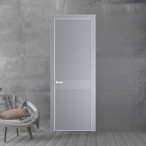 51 PE.O Смоки вставка Глухая кромка Вайт ProfilDoors Orange