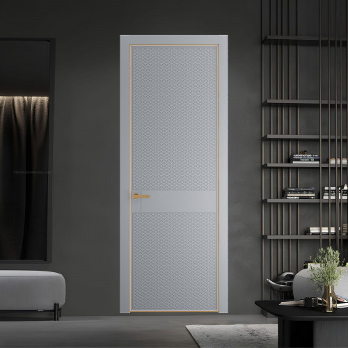 51 PE.O Смоки вставка Глухая кромка Золото ProfilDoors Orange