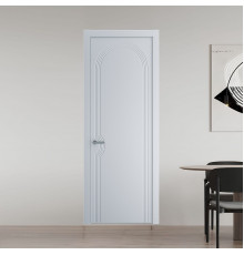 56 PE.O Лайт Грей вставка Глухая кромка Серебро ProfilDoors Orange