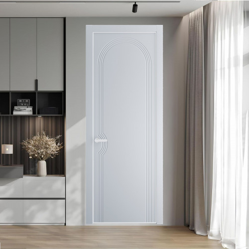 56 PE.O Лайт Грей вставка Глухая кромка Вайт ProfilDoors Orange