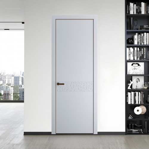 58 PE.O Лайт Грей вставка Глухая кромка Деорэ ProfilDoors Orange