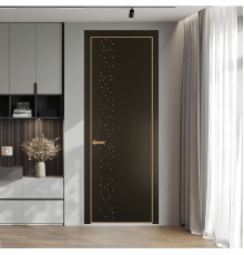 59 PE.O Перламутр Бронза вставка Глухая кромка Золото ProfilDoors Orange