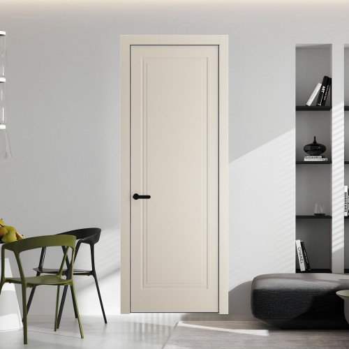 61 PE.O Кремовая Магнолия вставка Глухая кромка Черный муар ProfilDoors Orange