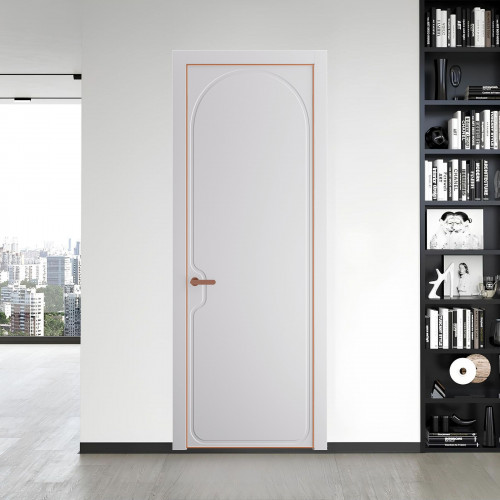 64 PE.O Крем Вайт вставка Глухая кромка Медь ProfilDoors Orange