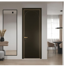 64 PE.O Перламутр Бронза вставка Глухая кромка Золото ProfilDoors Orange