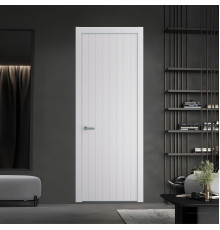 42 PE.O Крем Вайт вставка Глухая кромка Серебро ProfilDoors Orange