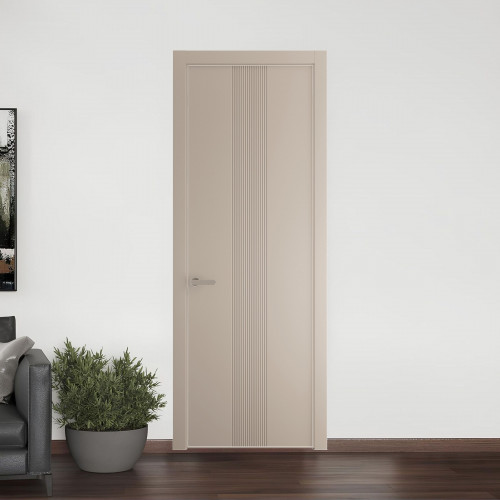 45 PE.O Сэнд вставка Глухая кромка Никель ProfilDoors Orange