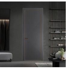 50 PE.O Графит вставка Глухая кромка Деорэ ProfilDoors Orange