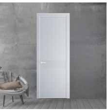 52 PE.O Лайт Грей вставка Глухая кромка Вайт ProfilDoors Orange