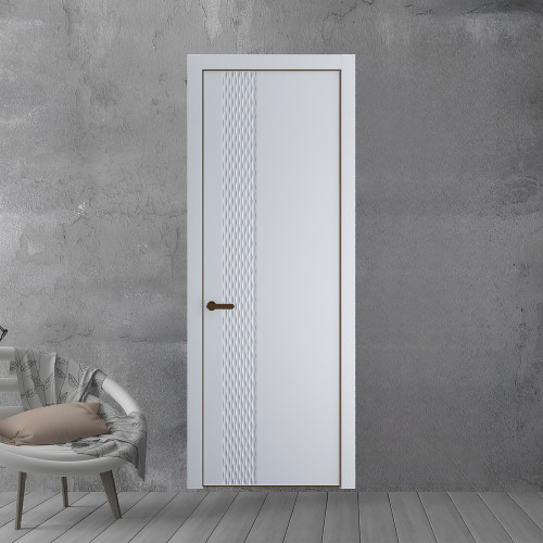 53 PE.O Лайт Грей вставка Глухая кромка Деорэ ProfilDoors Orange