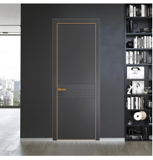 54 PE.O Графит вставка Глухая кромка Бронза ProfilDoors Orange