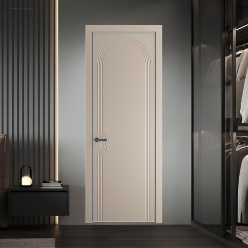 56 PE.O Сэнд вставка Глухая кромка Серая ночь ProfilDoors Orange