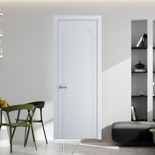 56 PE.O Вайт вставка Глухая кромка Серебро ProfilDoors Orange