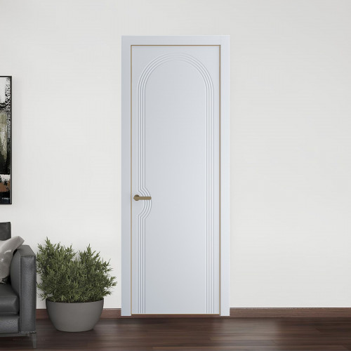 56 PE.O Вайт вставка Глухая кромка Шампань ProfilDoors Orange
