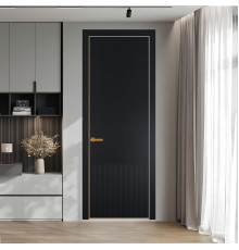 57 PE.O Блэк вставка Глухая кромка Бронза ProfilDoors Orange