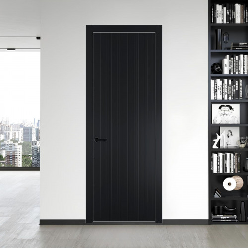 60 PE.O Блэк вставка Глухая кромка Черный ProfilDoors Orange