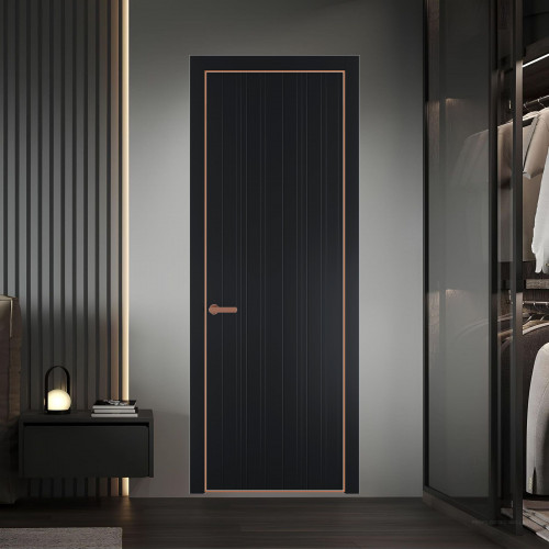 60 PE.O Блэк вставка Глухая кромка Медь ProfilDoors Orange