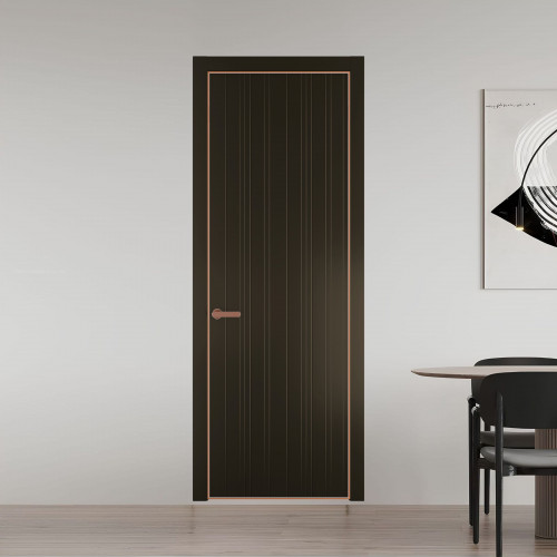 60 PE.O Перламутр Бронза вставка Глухая кромка Медь ProfilDoors Orange