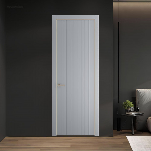 60 PE.O Смоки вставка Глухая кромка Никель ProfilDoors Orange