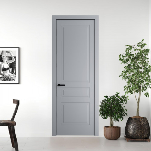 63 PE.O Смоки вставка Глухая кромка Черный ProfilDoors Orange