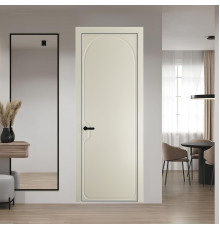 64 PE.O Перламутр Белый вставка Глухая кромка Черный муар ProfilDoors Orange
