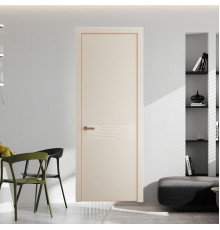 65 PE.O Кремовая Магнолия вставка Глухая кромка Медь ProfilDoors Orange