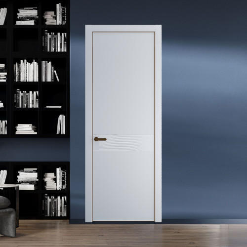 65 PE.O Лайт Грей вставка Глухая кромка Деорэ ProfilDoors Orange