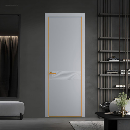 65 PE.O Смоки вставка Глухая кромка Бронза ProfilDoors Orange