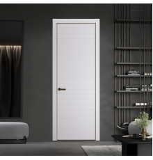 41 PE.O Крем Вайт вставка Глухая кромка Деорэ ProfilDoors Orange