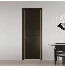43 PE.O Перламутр Бронза вставка Глухая кромка Бронза ProfilDoors Orange