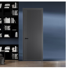 46 PE.O Графит вставка Глухая кромка Черный ProfilDoors Orange