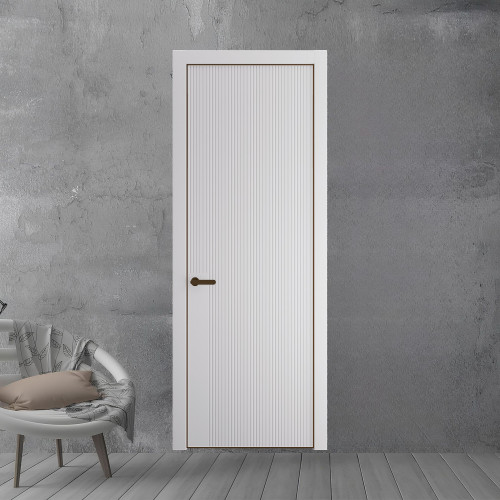 48 PE.O Крем Вайт вставка Глухая кромка Деорэ ProfilDoors Orange