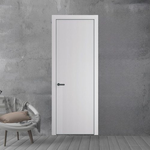 48 PE.O Крем Вайт вставка Глухая кромка Серая ночь ProfilDoors Orange